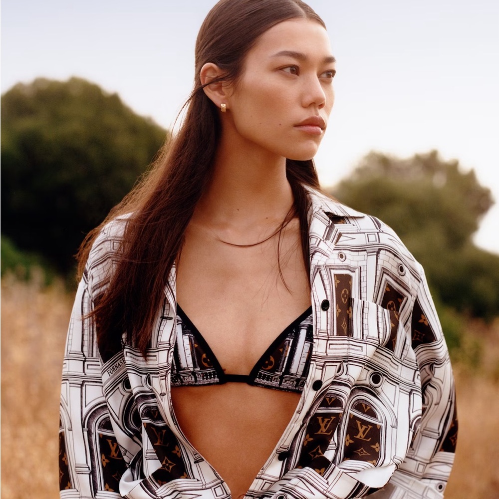 LOUIS VUITTON Monogram Architecture Bikini
Bottoms